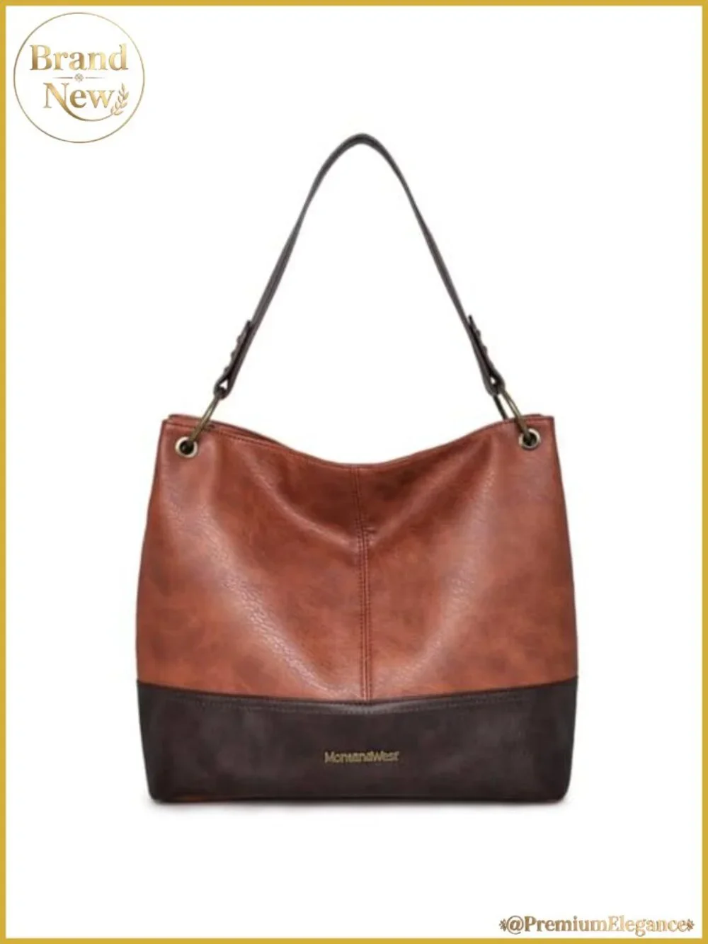 Women's Hobo Bag Slouchy Shoulder Tote Vegan Leather Large Capacity